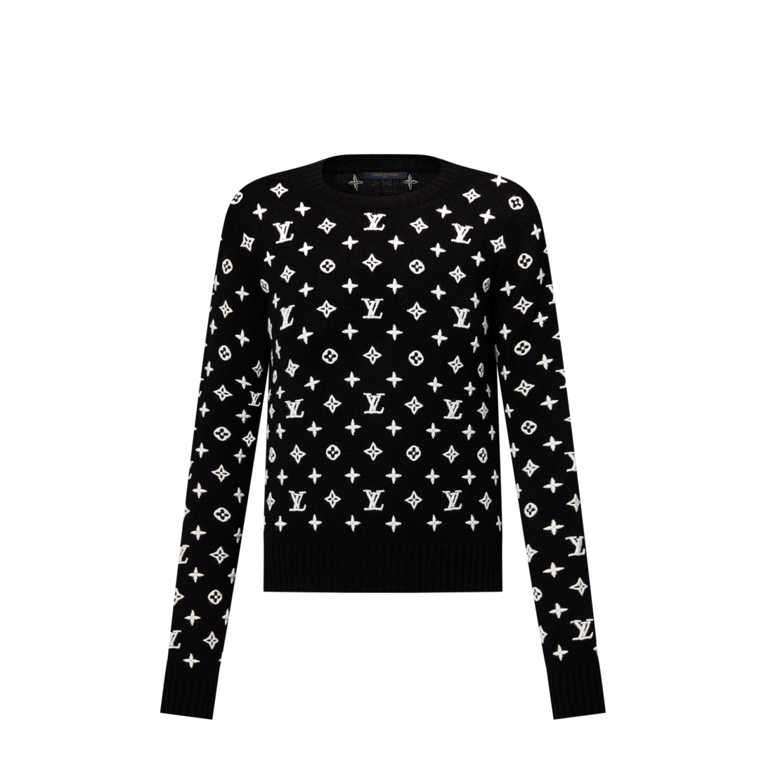 23ss Louis Vuitton ニット　xs LV Intarsia Crewneck - Ready-to-Wear 1AHEC2 | LOUIS VUITTON
